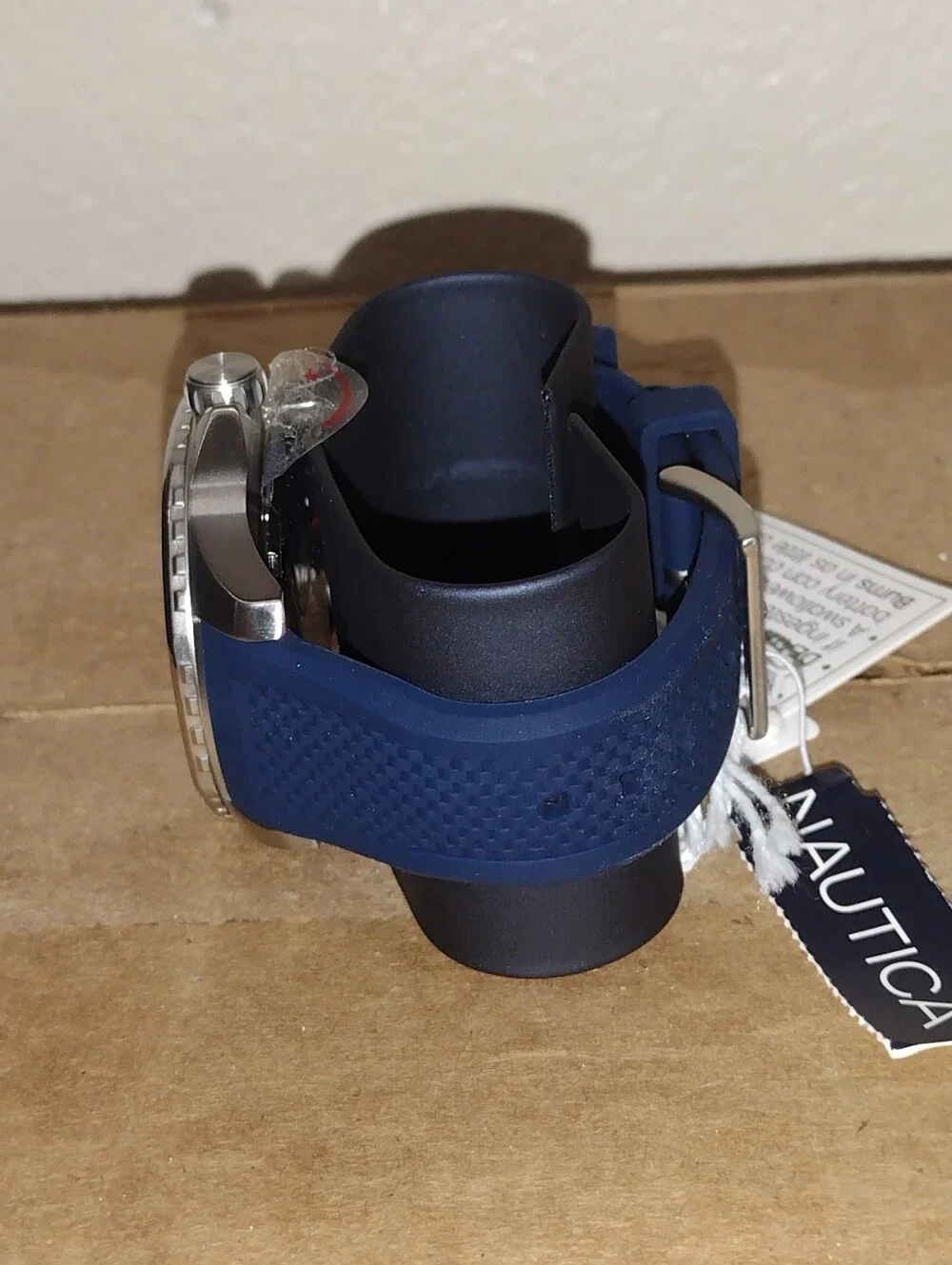 NAUTICA KOH MAY BAY WATCH BLUE  STRAP NAUTICA NAPKMF201 NAUTICA MEN'S WATCH NEW